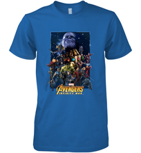 Load image into Gallery viewer, Marvel Avengers Infinity War Neon Team 2 Men's Premium T-Shirt
