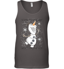 Load image into Gallery viewer, Disney Frozen Olaf Some People Are Worth Melting For Men's Tank Top
