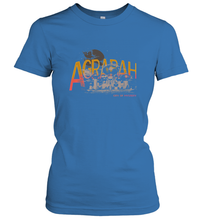 Load image into Gallery viewer, Disney Aladdin Agrabah Flying Over The City Of Mystery Women's T-Shirt
