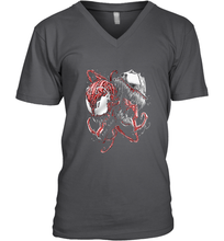 Load image into Gallery viewer, Marvel Carnage and Venom Premium Graphict Men's V-Neck
