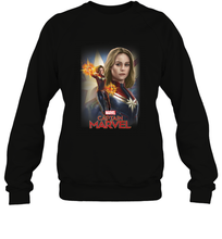 Load image into Gallery viewer, Marvel Captain Marvel Powers Portrait Crewneck Sweatshirt
