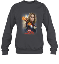 Load image into Gallery viewer, Marvel Captain Marvel Powers Portrait Crewneck Sweatshirt
