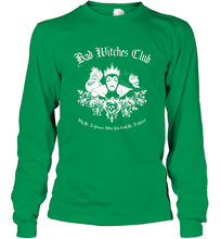Load image into Gallery viewer, Disney Villains Bad Witches Club Group Shot Long Sleeve T-Shirt
