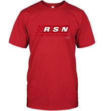 Load image into Gallery viewer, Disney Pixar Cars Racing Sports Network Logo Men's T-Shirt
