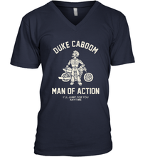 Load image into Gallery viewer, Disney Pixar Toy Story Duke Caboom Man Of Action Men's V-Neck
