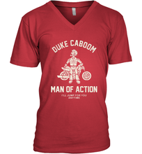 Load image into Gallery viewer, Disney Pixar Toy Story Duke Caboom Man Of Action Men's V-Neck
