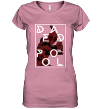 Load image into Gallery viewer, Marvel Deadpool Is Ready Urban Streetwear Women's V-Neck T-Shirt
