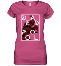Load image into Gallery viewer, Marvel Deadpool Is Ready Urban Streetwear Women's V-Neck T-Shirt
