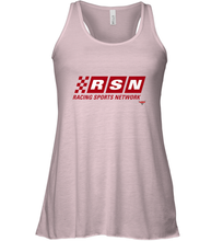 Load image into Gallery viewer, Disney Pixar Cars Racing Sports Network Logo Women's Racerback Tank
