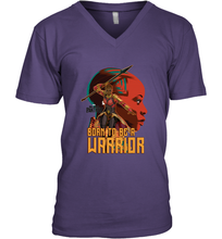 Load image into Gallery viewer, Marvel Black Panther Movie Okoye Profile Men's V-Neck
