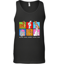 Load image into Gallery viewer, Disney Characters Colorful Mother's Day Men's Tank Top
