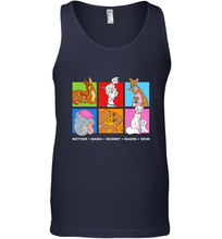 Load image into Gallery viewer, Disney Characters Colorful Mother's Day Men's Tank Top
