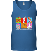 Load image into Gallery viewer, Disney Characters Colorful Mother's Day Men's Tank Top
