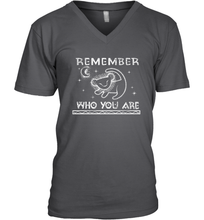 Load image into Gallery viewer, Disney Lion King Remember Who You Are Painting Men's V-Neck
