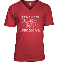 Load image into Gallery viewer, Disney Lion King Remember Who You Are Painting Men's V-Neck
