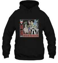 Load image into Gallery viewer, Disney Pixar Toy Story 4 Toys Are Back In Town Hooded Sweatshirt
