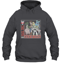 Load image into Gallery viewer, Disney Pixar Toy Story 4 Toys Are Back In Town Hooded Sweatshirt
