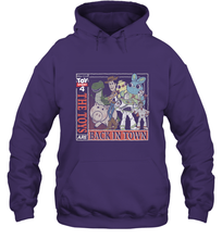 Load image into Gallery viewer, Disney Pixar Toy Story 4 Toys Are Back In Town Hooded Sweatshirt
