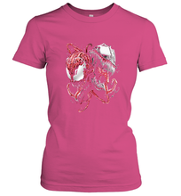 Load image into Gallery viewer, Marvel Carnage and Venom Premium Graphict Women's T-Shirt
