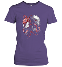 Load image into Gallery viewer, Marvel Carnage and Venom Premium Graphict Women's T-Shirt

