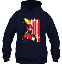 Load image into Gallery viewer, Marvel Captain Marvel Carol Danvers Hooded Sweatshirt
