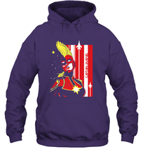 Load image into Gallery viewer, Marvel Captain Marvel Carol Danvers Hooded Sweatshirt
