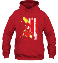 Load image into Gallery viewer, Marvel Captain Marvel Carol Danvers Hooded Sweatshirt

