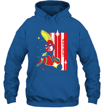 Load image into Gallery viewer, Marvel Captain Marvel Carol Danvers Hooded Sweatshirt
