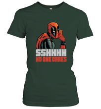 Load image into Gallery viewer, Marvel Deadpool SHHH No One Cares Whisper Women's T-Shirt
