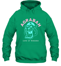 Load image into Gallery viewer, Disney Aladdin Agrabah Tiger Cave Of Wonders Hooded Sweatshirt
