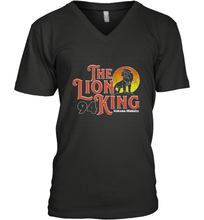 Load image into Gallery viewer, Disney Lion King Distressed 1994 Logo Men's V-Neck
