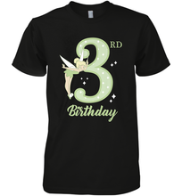 Load image into Gallery viewer, Disney Peter Pan 3rd Birthday Tinkerbell Portrait Men's Premium T-Shirt
