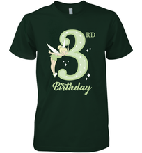 Load image into Gallery viewer, Disney Peter Pan 3rd Birthday Tinkerbell Portrait Men's Premium T-Shirt
