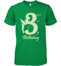 Load image into Gallery viewer, Disney Peter Pan 3rd Birthday Tinkerbell Portrait Men's Premium T-Shirt

