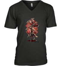 Load image into Gallery viewer, Marvel Black Panther Movie Okoye Nakia Diamond Men's V-Neck
