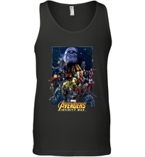 Load image into Gallery viewer, Marvel Avengers Infinity War Neon Team 2 Men's Tank Top
