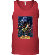 Load image into Gallery viewer, Marvel Avengers Infinity War Neon Team 2 Men's Tank Top
