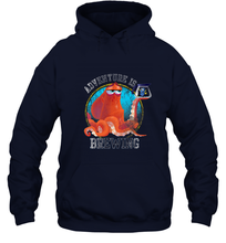 Load image into Gallery viewer, Disney Pixar Finding Dory Hank and Dory Adventure Is Brewing Hooded Sweatshirt
