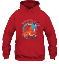 Load image into Gallery viewer, Disney Pixar Finding Dory Hank and Dory Adventure Is Brewing Hooded Sweatshirt
