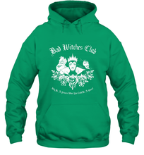 Load image into Gallery viewer, Disney Villains Bad Witches Club Group Shot Hooded Sweatshirt
