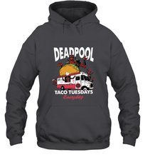 Load image into Gallery viewer, Marvel Deadpool Taco Tuesday Everyday Hooded Sweatshirt
