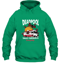 Load image into Gallery viewer, Marvel Deadpool Taco Tuesday Everyday Hooded Sweatshirt
