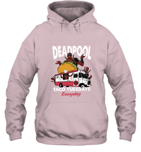 Load image into Gallery viewer, Marvel Deadpool Taco Tuesday Everyday Hooded Sweatshirt
