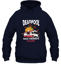 Load image into Gallery viewer, Marvel Deadpool Taco Tuesday Everyday Hooded Sweatshirt
