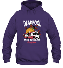Load image into Gallery viewer, Marvel Deadpool Taco Tuesday Everyday Hooded Sweatshirt
