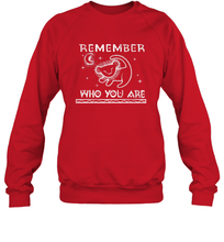 Load image into Gallery viewer, Disney Lion King Remember Who You Are Painting Crewneck Sweatshirt
