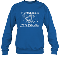 Load image into Gallery viewer, Disney Lion King Remember Who You Are Painting Crewneck Sweatshirt
