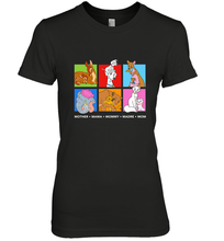 Load image into Gallery viewer, Disney Characters Colorful Mother's Day Women's Premium T-Shirt
