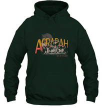Load image into Gallery viewer, Disney Aladdin Agrabah Flying Over The City Of Mystery Hooded Sweatshirt
