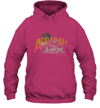Load image into Gallery viewer, Disney Aladdin Agrabah Flying Over The City Of Mystery Hooded Sweatshirt

